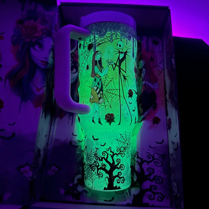 40oz Sally x Jack Skellington Tumbler