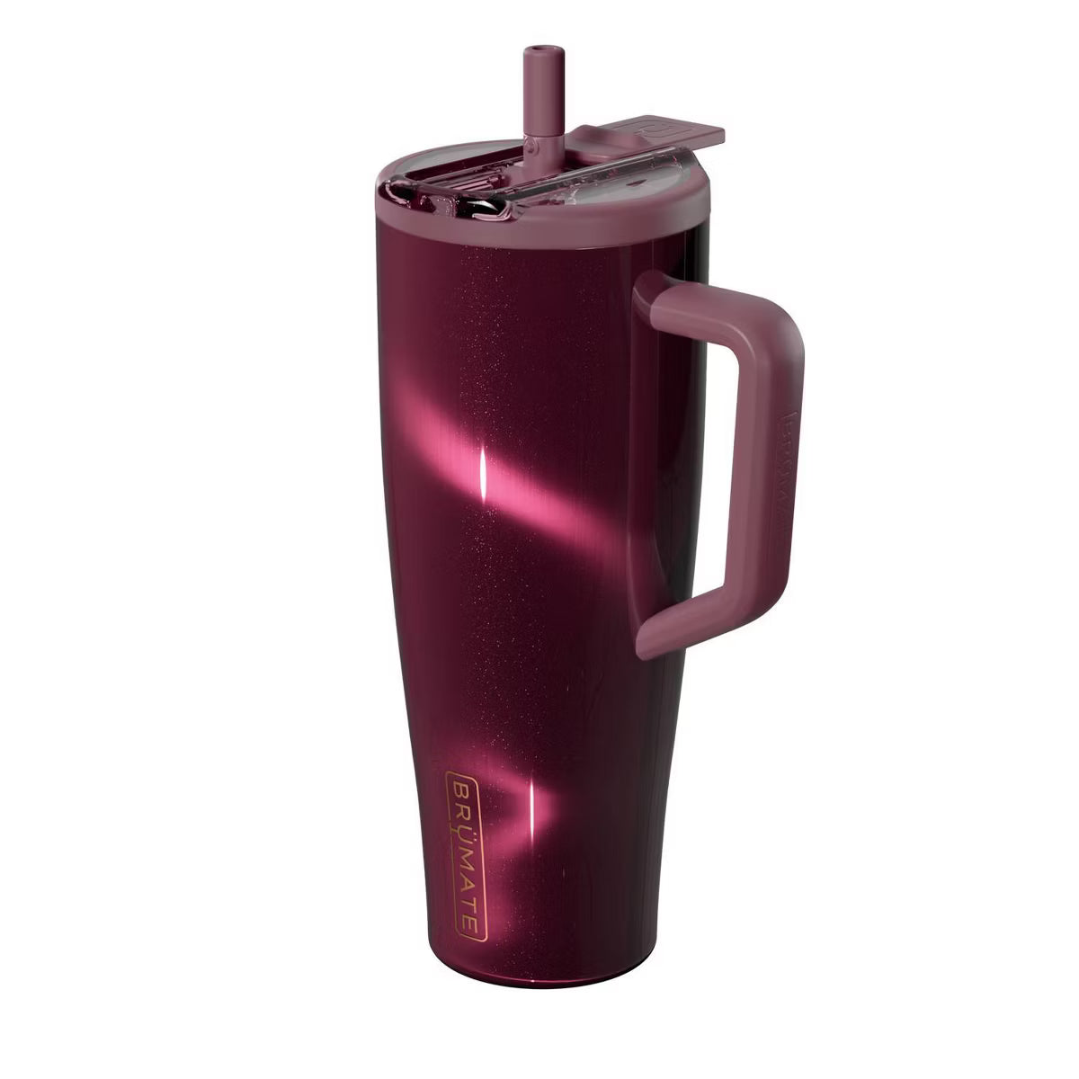 BruMate 40 oz Mystic Tumbler Stainless Steel Era Flip Straw