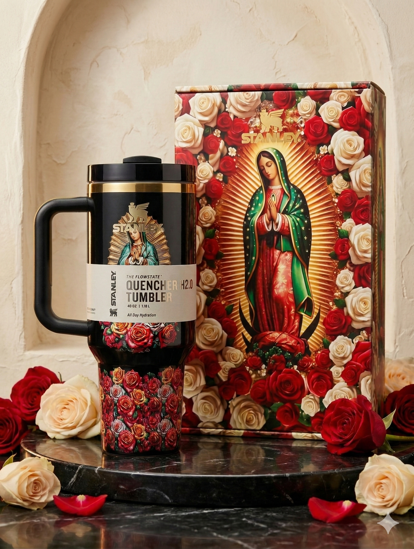 Virgin Mary 40 oz Tumbler