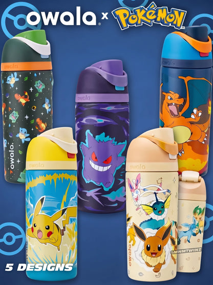 Pokémon 16 Oz FreeSip Water Bottle